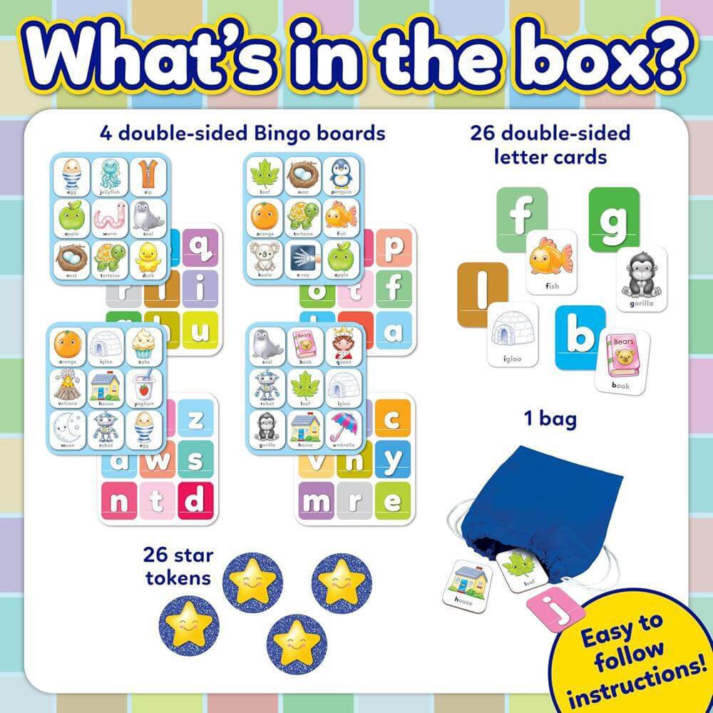 Orchard Alphabet Bingo